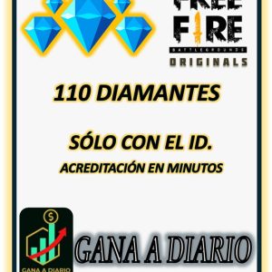FREE FIRE 110 DIAMONTS