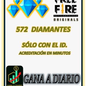 FREE FIRE 570 DIAMONTS
