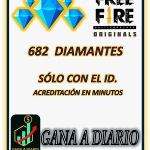 FREE FIRE 680 DIAMONTS
