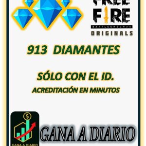 FREE FIRE 910 DIAMONTS