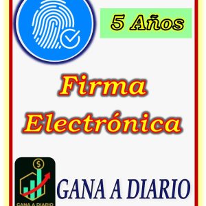 a5 Firma Electrónica 5 AÑOS