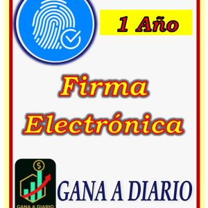 a1  Firma Electrónica 1 AÑO