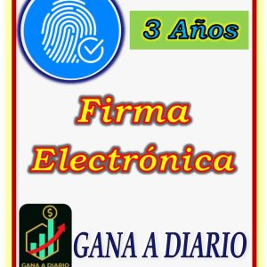 a3 Firma Electrónica 3 AÑOS