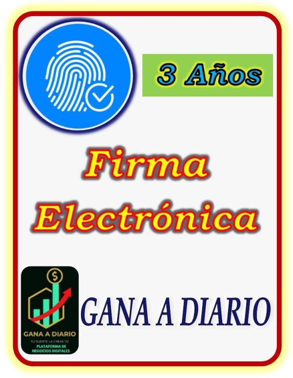 a3 Firma Electrónica 3 AÑOS